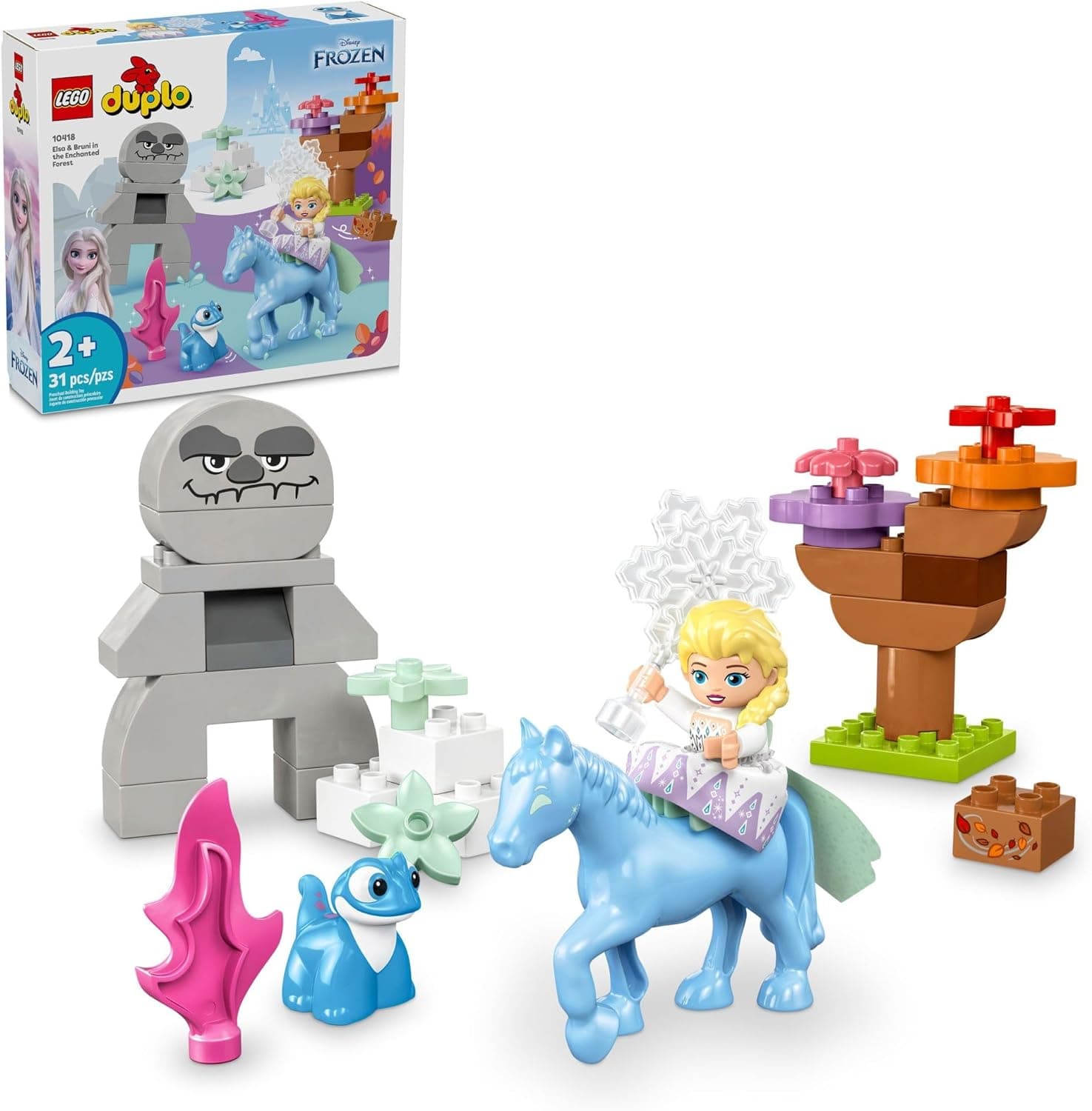 Frozen Toy Set: Elsa & Bruni in The Enchanted Forest