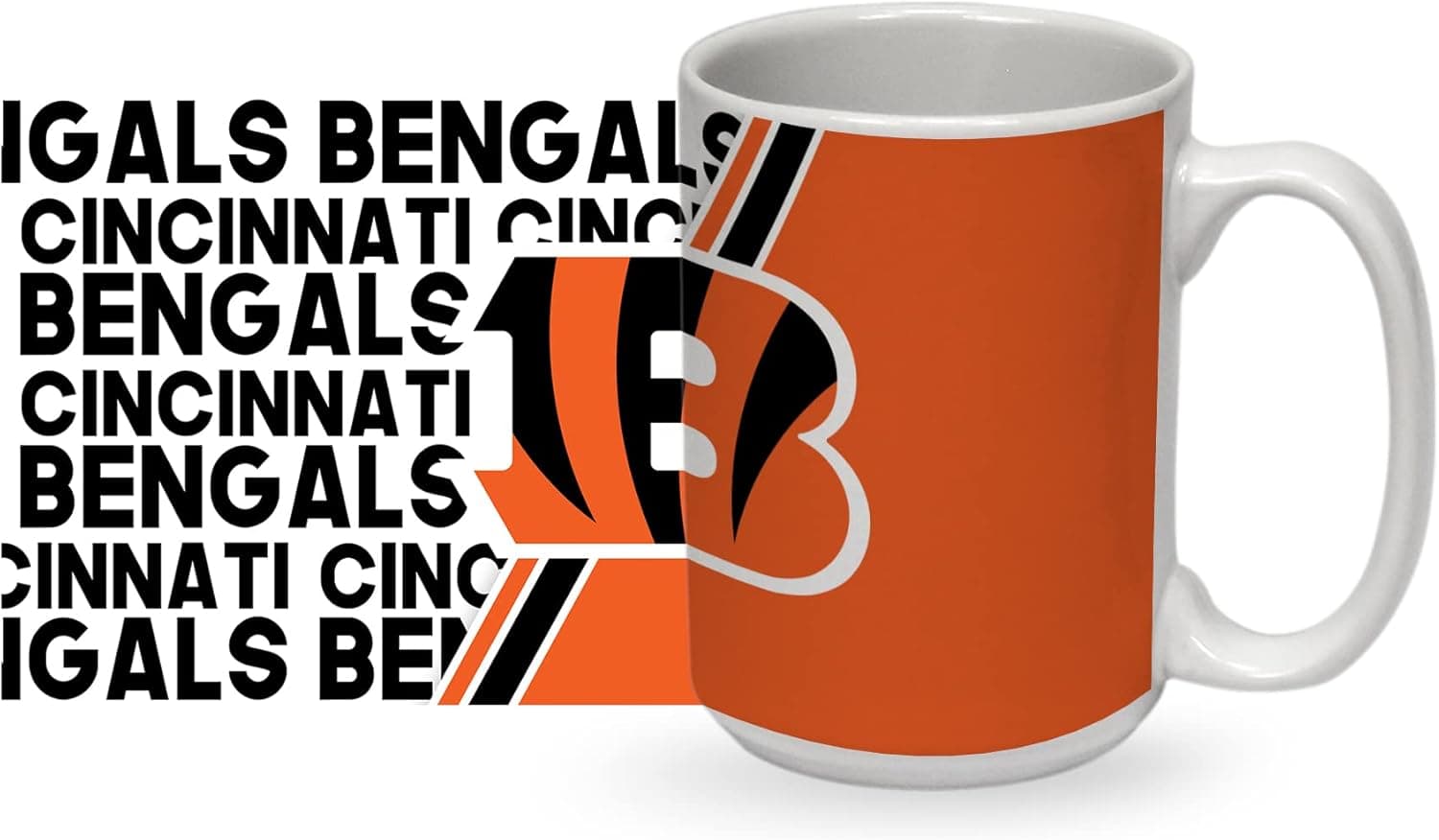 Cheer on the Bengals with this Stylish NFL Coffee Mug