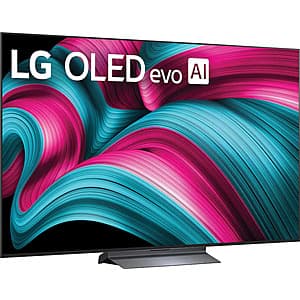 65" LG C5 OLED evo AI 4K UHD Smart TV for $1100 + Free Shipping
