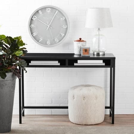 Mainstays Sumpter Park Student Desk, Solid Black