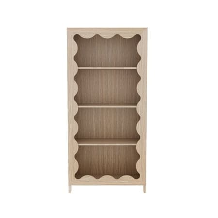 House of Happy Wiggle Bookshelf, Natural