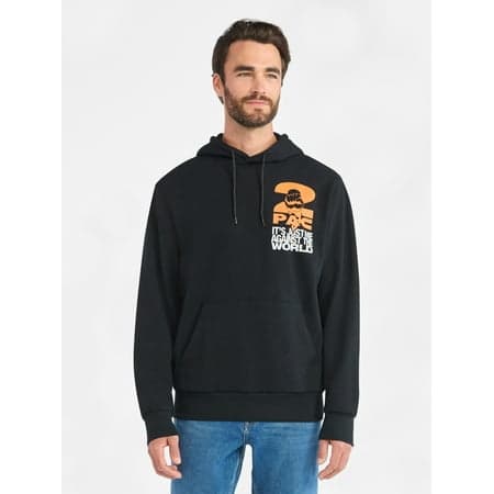 2Pac Men's and Big Men's Front Back Graphic Hoodie with Long Sleeves, Sizes XS-3XL