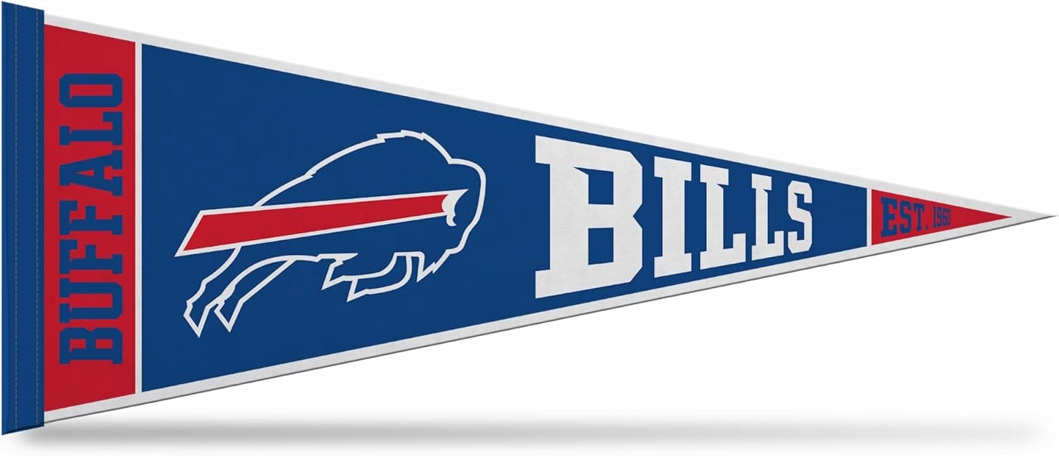 Bring the Buffalo Bills Spirit Home with This Felt Pennant