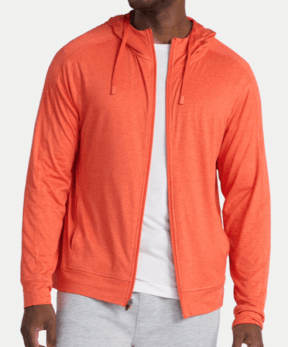 Athletic Works Men's ButterCore Zip-Up Front Hoodie Walmart