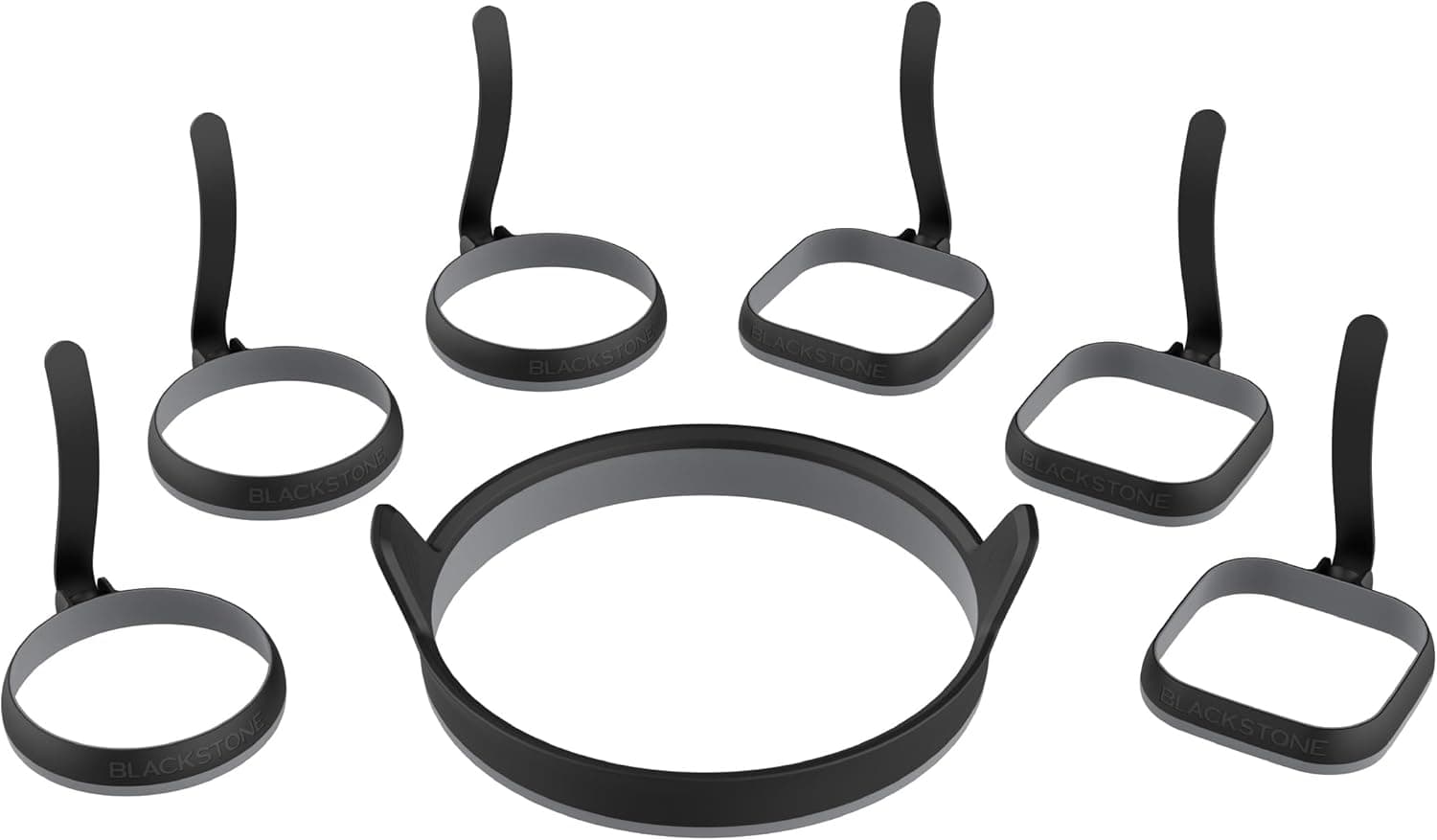 Blackstone Egg & Omelet Ring Kit: Silicone Egg Cooker Molds