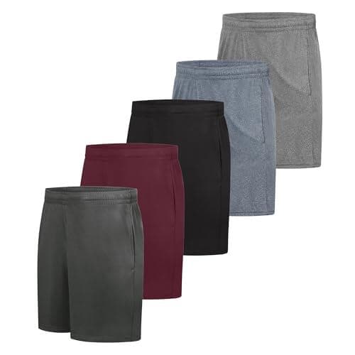 Comfortable Hanes Men's Shorts - 5-Pack Deal