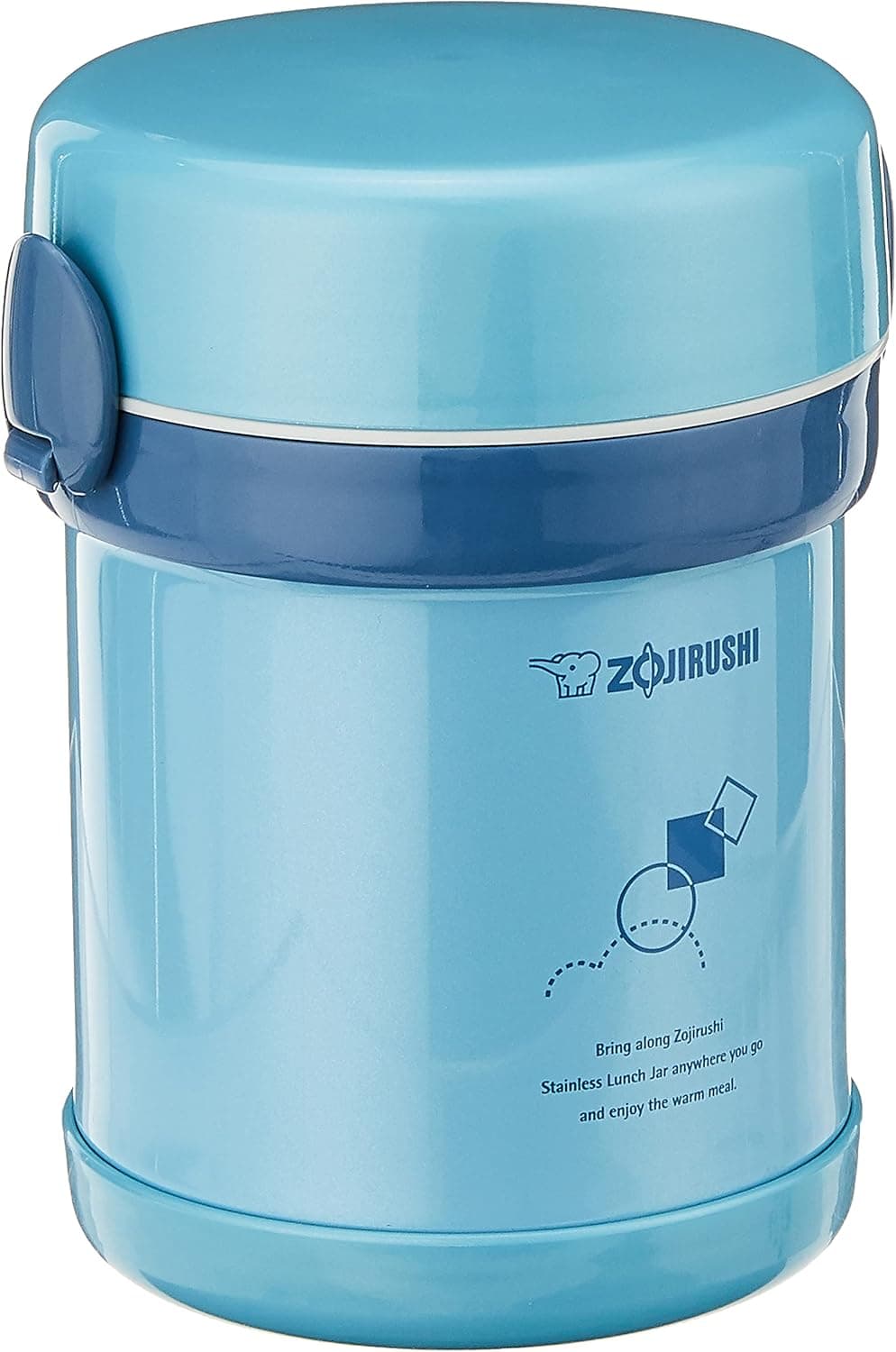Zojirushi Stainless Lunch Jar, Aqua Blue - Save 19%