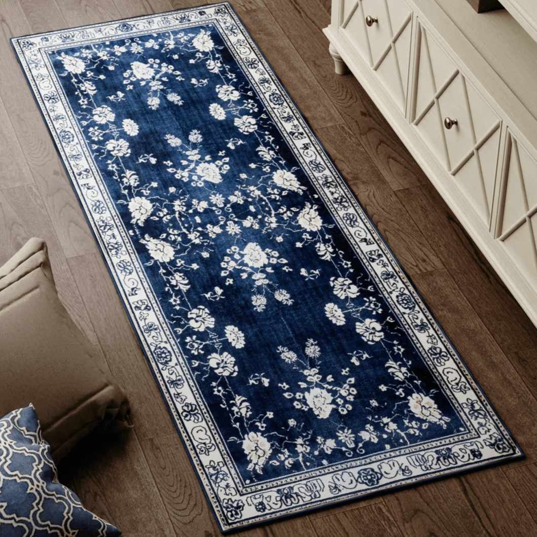 Gorgeous 6' Floral Runner Rug for $28 at Wayfair