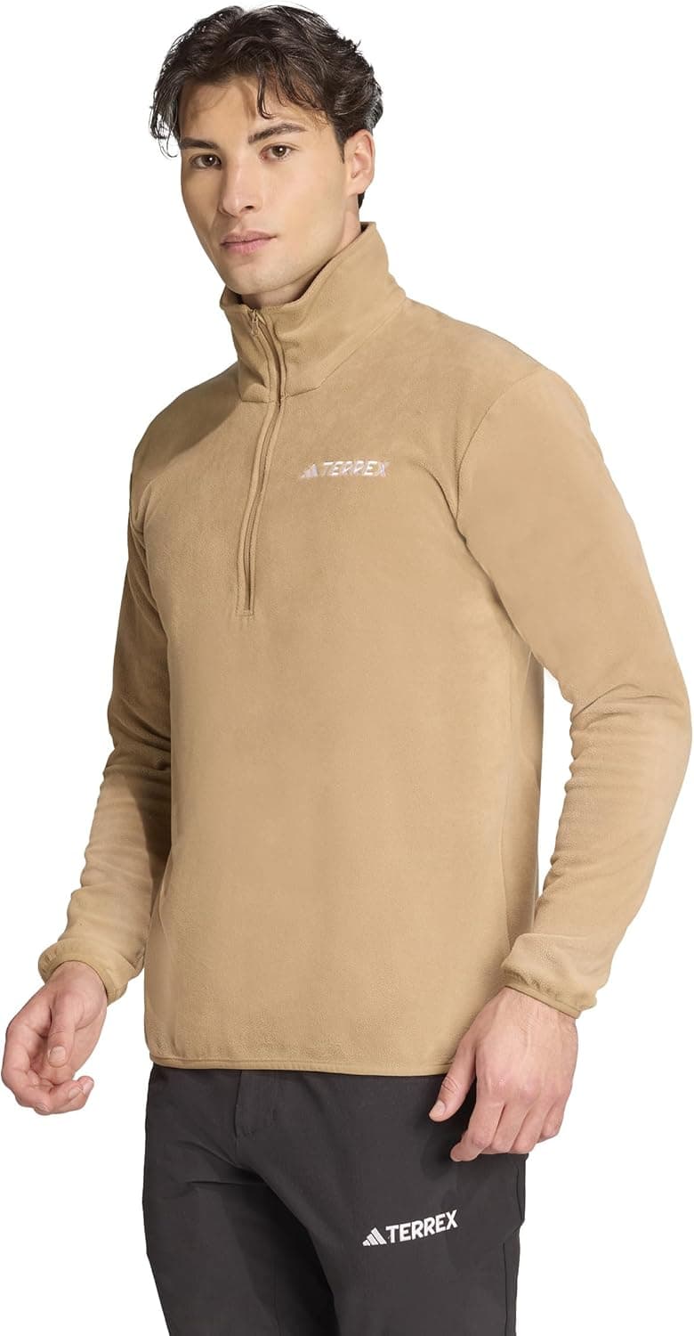 Stay Warm on the Trail with adidas Terrex Fleece Sweatshirt