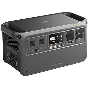 DJI Power 1000 1024Wh 2200W LiFePO4 Power Station $349 + Free S&H
