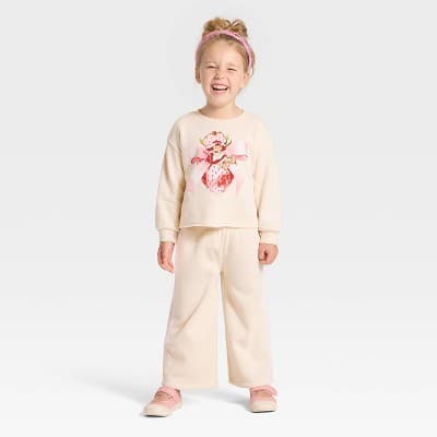 Toddler Girls' 2pc Strawberry Shortcake Top & Pants Set - Pink 18M