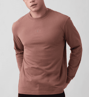 Everyday Soft Relaxed Gap Mini-Logo T-Shirt