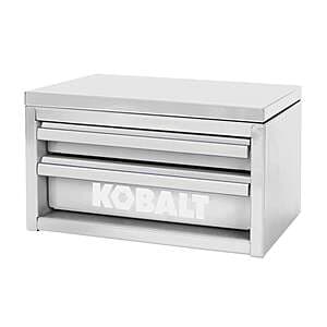 Kobalt Portable Toolbox: 3-Drawer $27, 2-Drawer $17 + Free In-Store Pickup