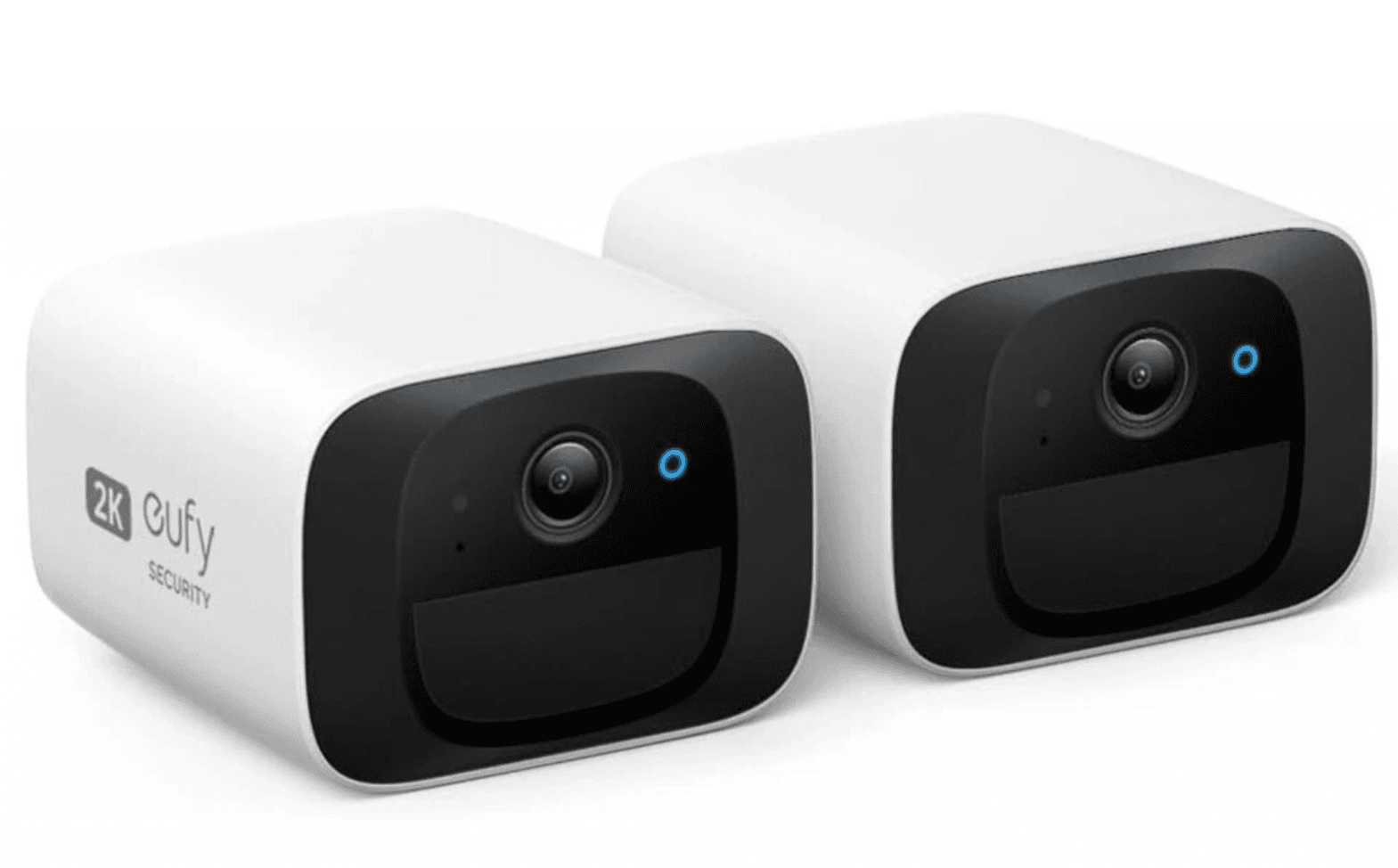 Refurbished eufy SoloCam C210 Wireless Outdoor 2K Security Camera (2-Pack)