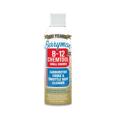 Berryman Products 0110C, B-12 Chemtool Carburetor Cleaner - Consumer Size 10 oz