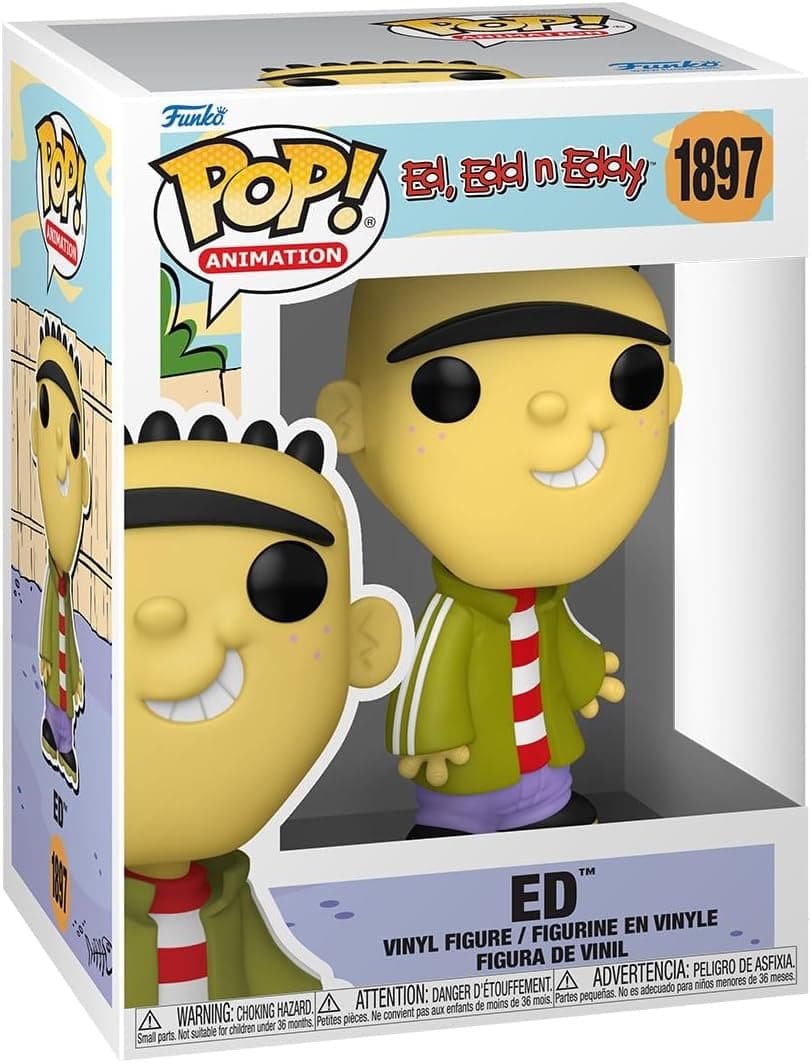 Rare Funko Pop Ed, Edd n Eddy Figure - Cartoon Collectible