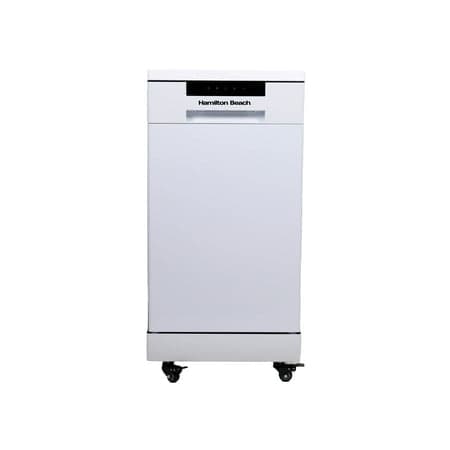 Hamilton Beach 18" Portable Dishwasher in White