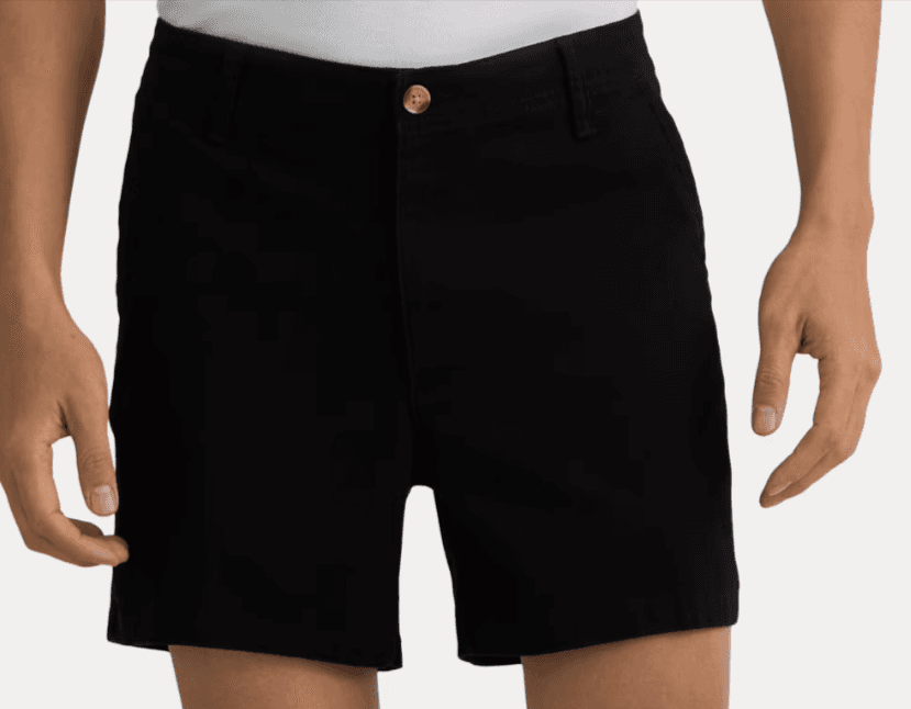 George Men's 9" Stretch Twill Flat Front Shorts Walmart