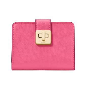 Kate Spade Leather Turnlock Wallet at 78% Off