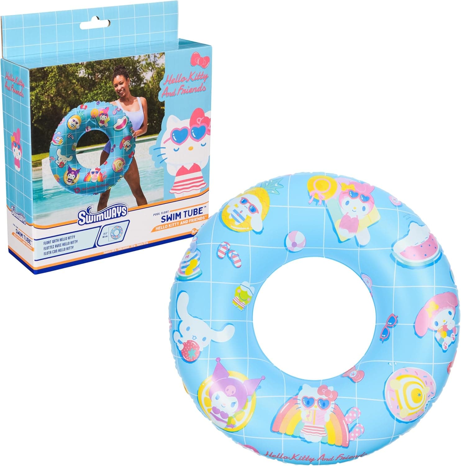 Splash into Summer with Hello Kitty Inflatable Pool Float
