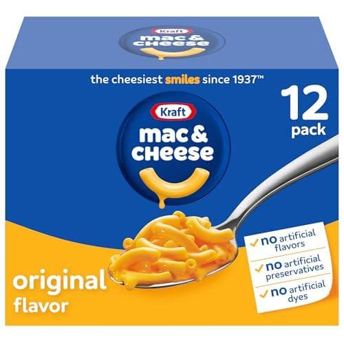 Bulk up on Kraft Mac & Cheese (12-pack)