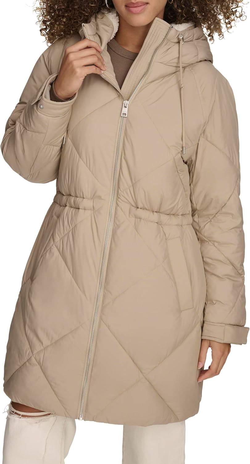Save 52% on Levi's Sherpa Lined Quilted Parka Jacket