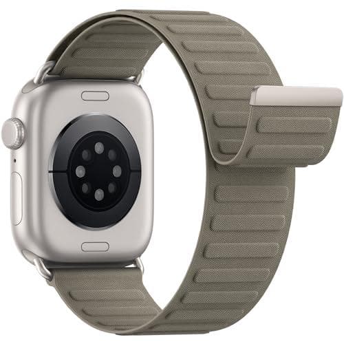 Magnetic Nylon Apple Watch Band from Sunnywoo