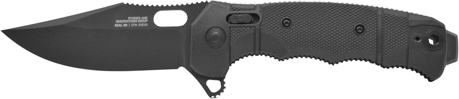 Reliable SOG Folding Knife with Sharp S35VN Blade