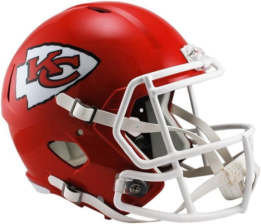 Save on Riddell NFL Kansas City Chiefs Replica Football Helmet