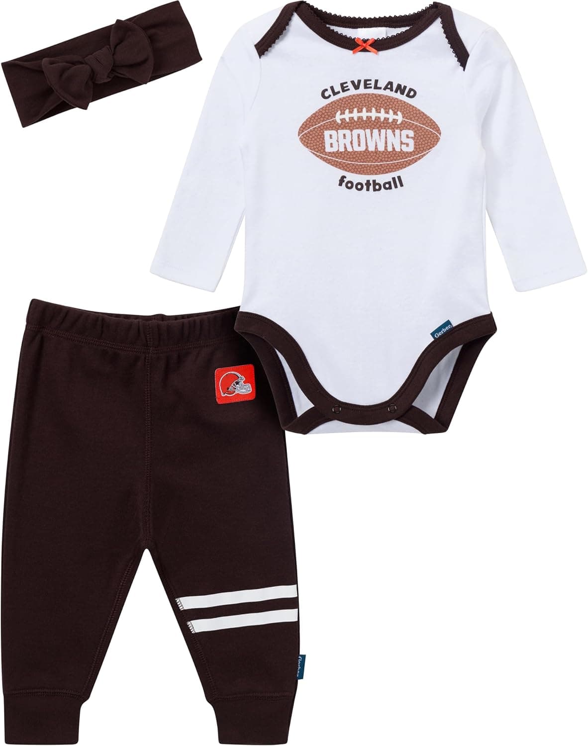 Gerber NFL Browns Baby Outfit - 6-9 Months