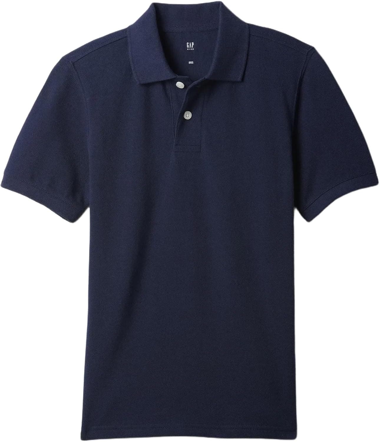 Save over 50% on Gap Boys' Pique Polo in Navy