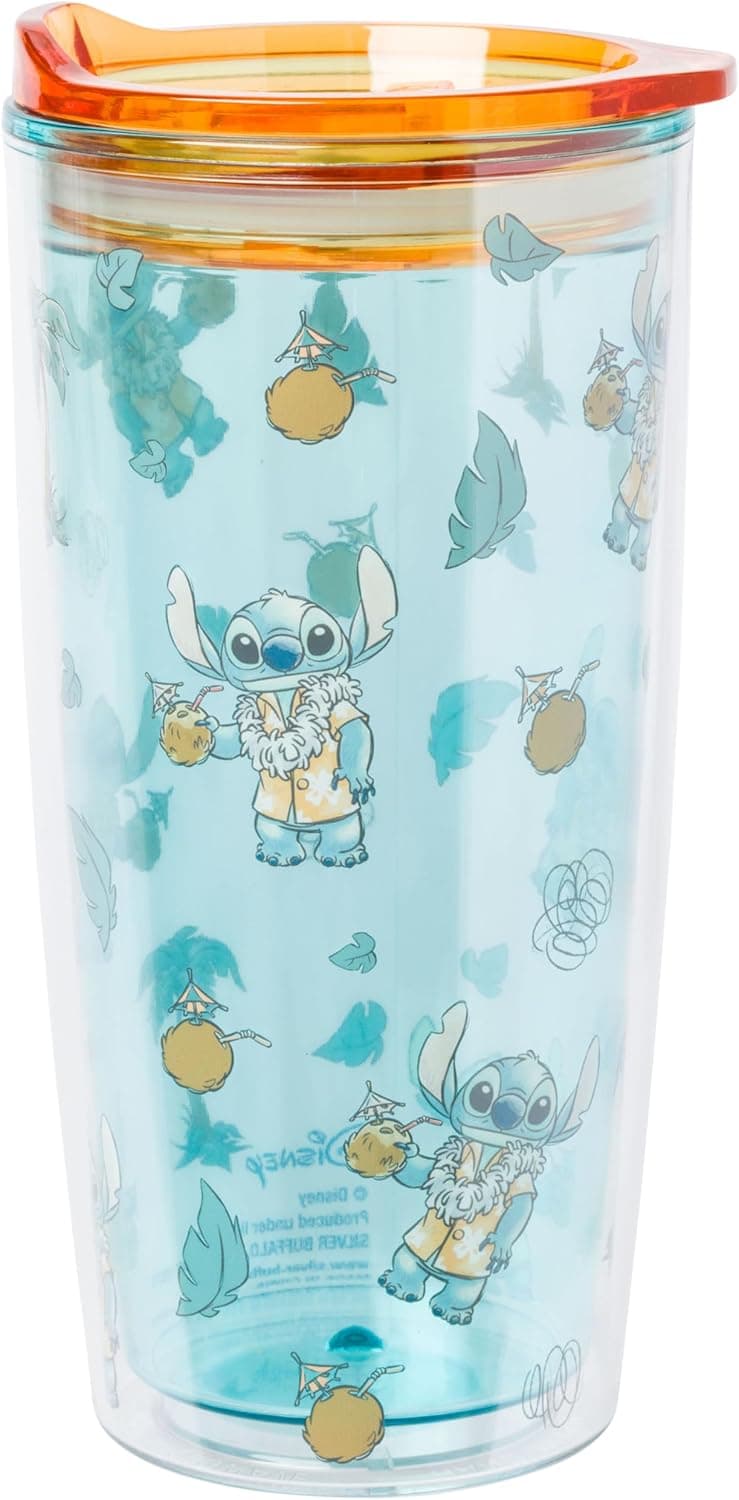 Disney Lilo & Stitch Hawaiian Shirt Tumbler - 20oz