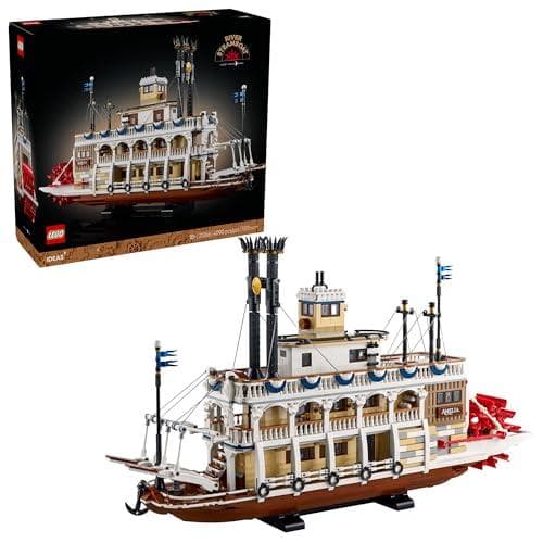 Cruise Down the River with the LEGO Ideas Steamboat