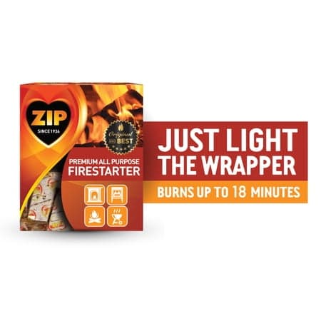 Zip Premium Firestarter Cubes, All Purpose, Weather-Resistant, 12 Count