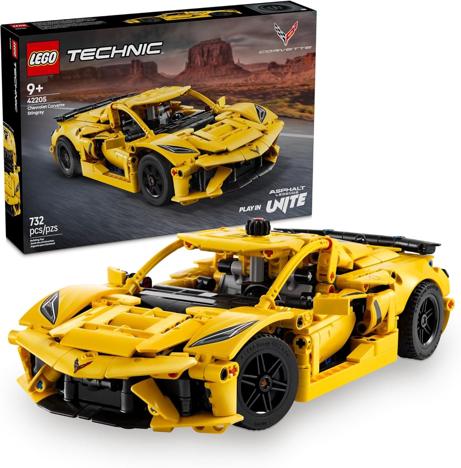 Build the Iconic Corvette Stingray with LEGO Technic
