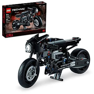 LEGO Technic: DC The Batman Batcycle Building Set for $31.50