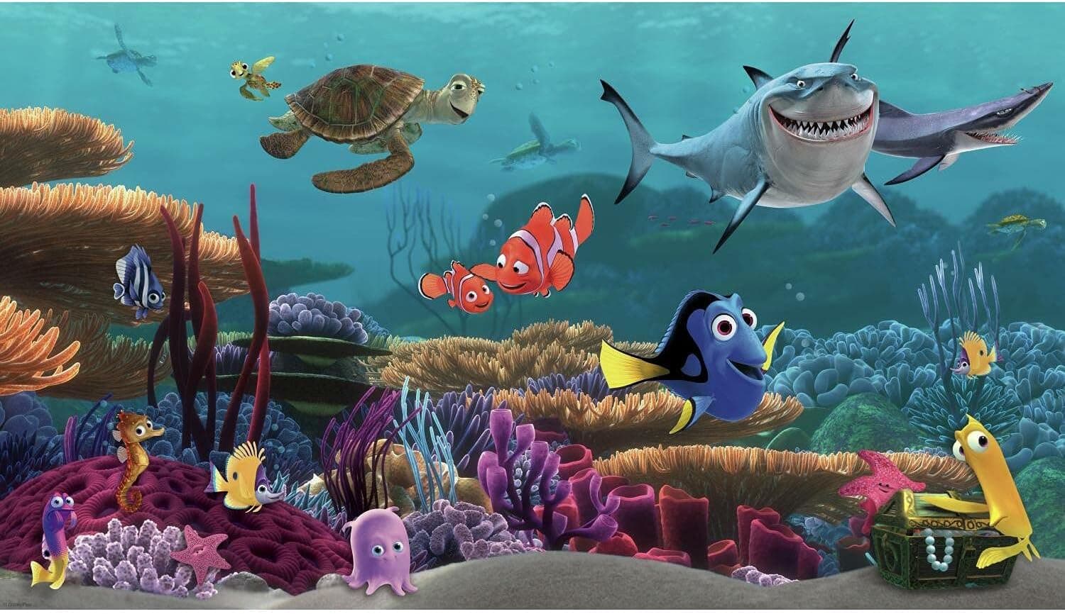 Bring the Ocean Home with Disney's Finding Nemo Wall Mural