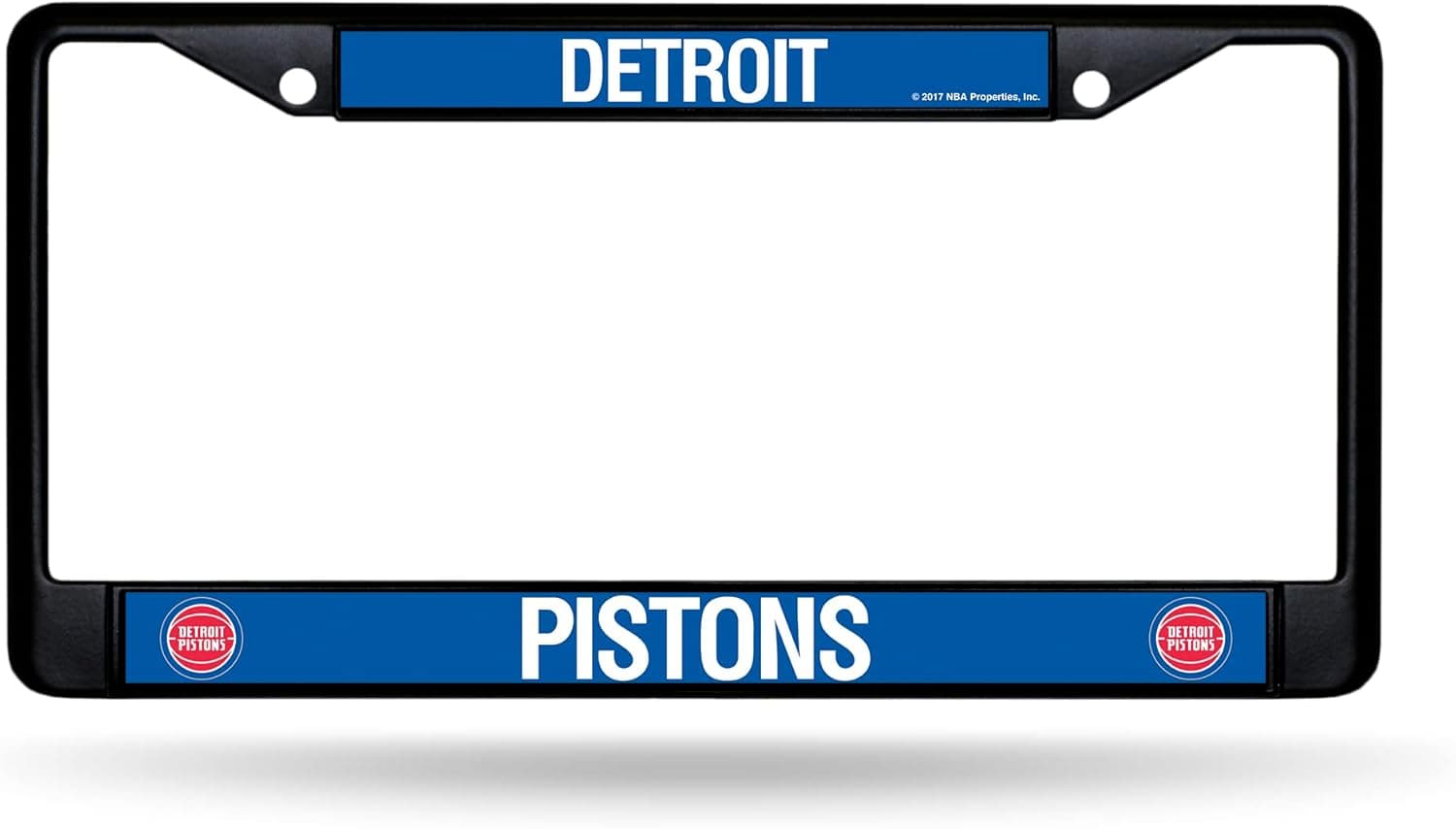 Stylish NBA License Plate Frame for Detroit Pistons Fans