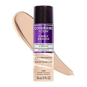 Covergirl + Olay Ageless Foundation: Hydrating Formula for Radiant Skin