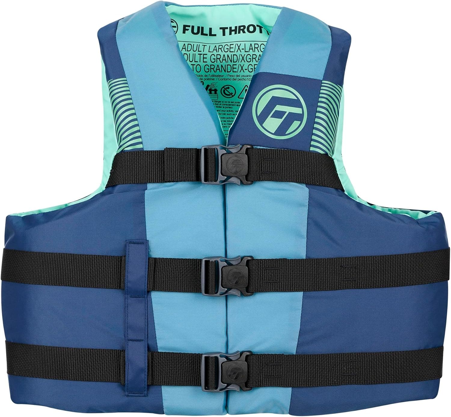 Save 23% on Full Throttle Adult Nylon Life Jacket in Blue