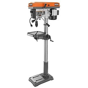 RIDGID 15-Inch 12-Speed Drill Press with LED