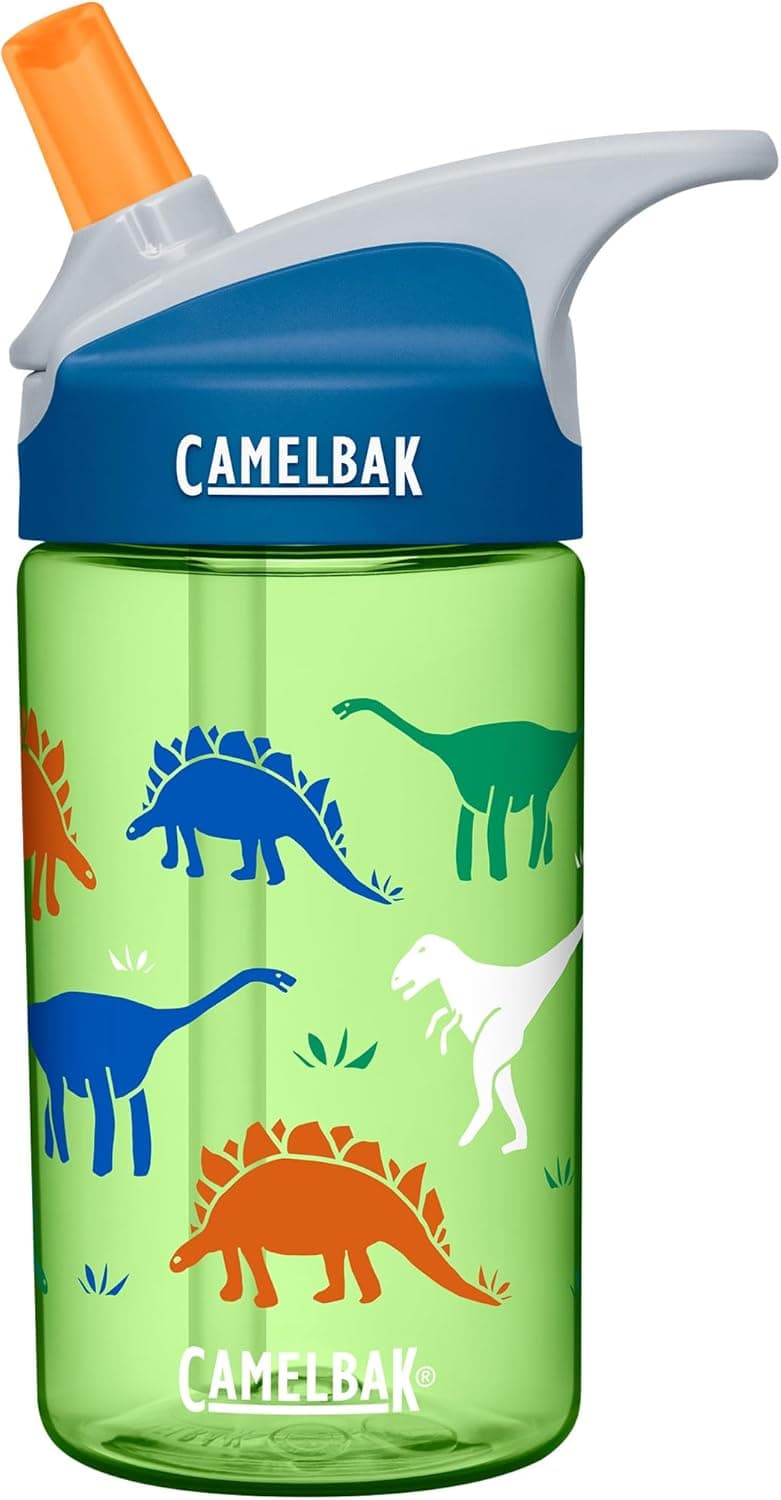 Durable Dinorama Water Bottle for Kids - 12oz CamelBak Eddy
