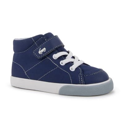 See Kai Run Basics Toddler Belmont Sneakers - Navy Blue 12T