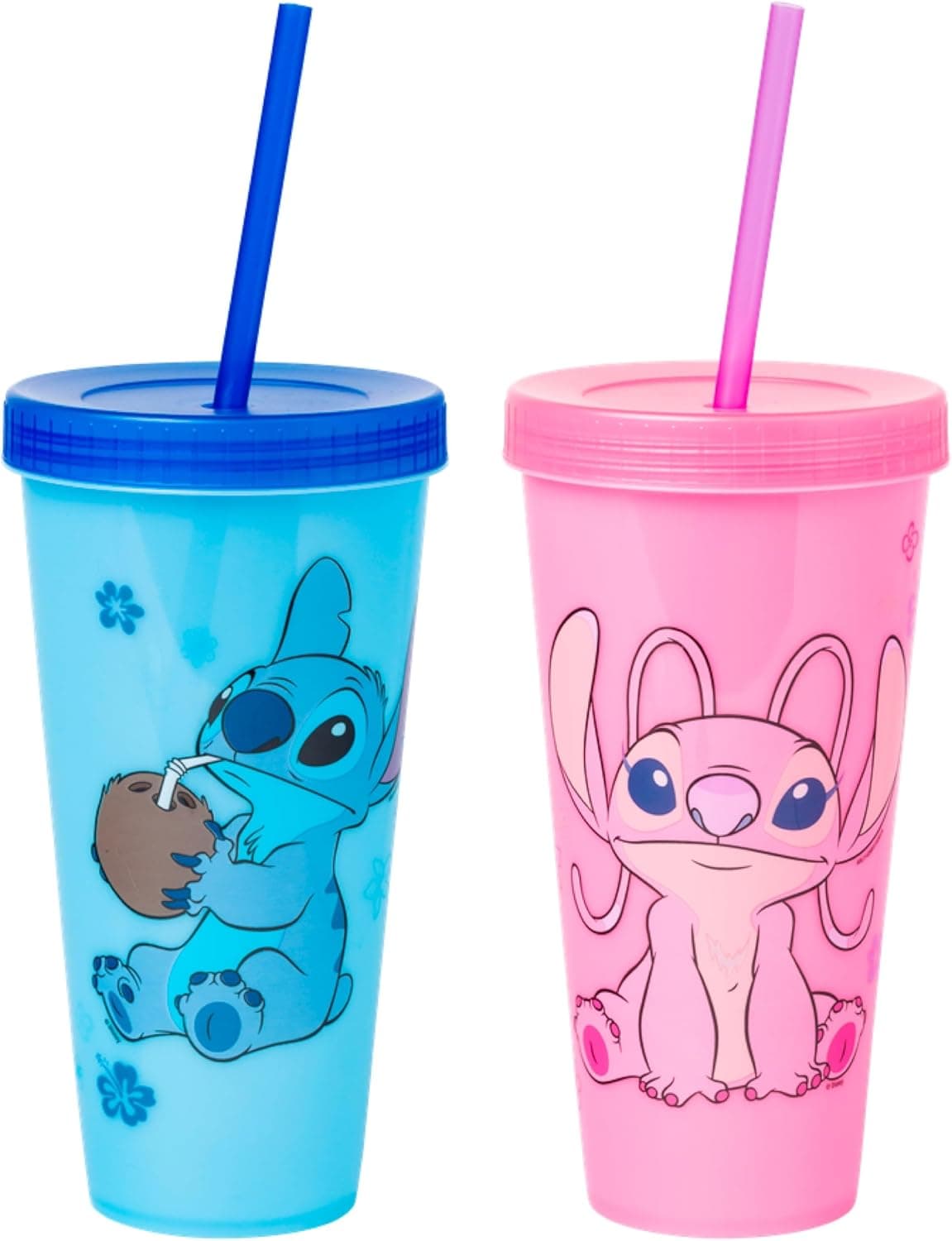 24oz Disney Lilo & Stitch Color-Changing Tumblers