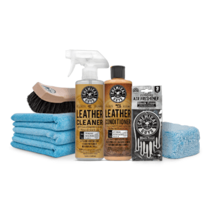 8-Piece Chemical Guys Vehicle Leather Care Kit - $23