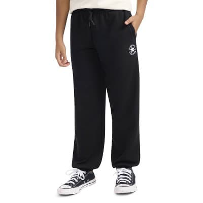Converse® Boys' French Terry Jogger Pants - Black L