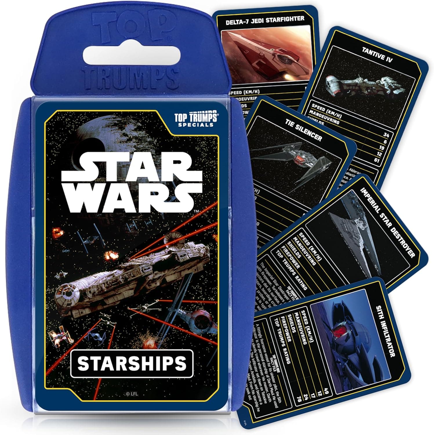 Save 23% on Top Trumps Star Wars Starships Card Game