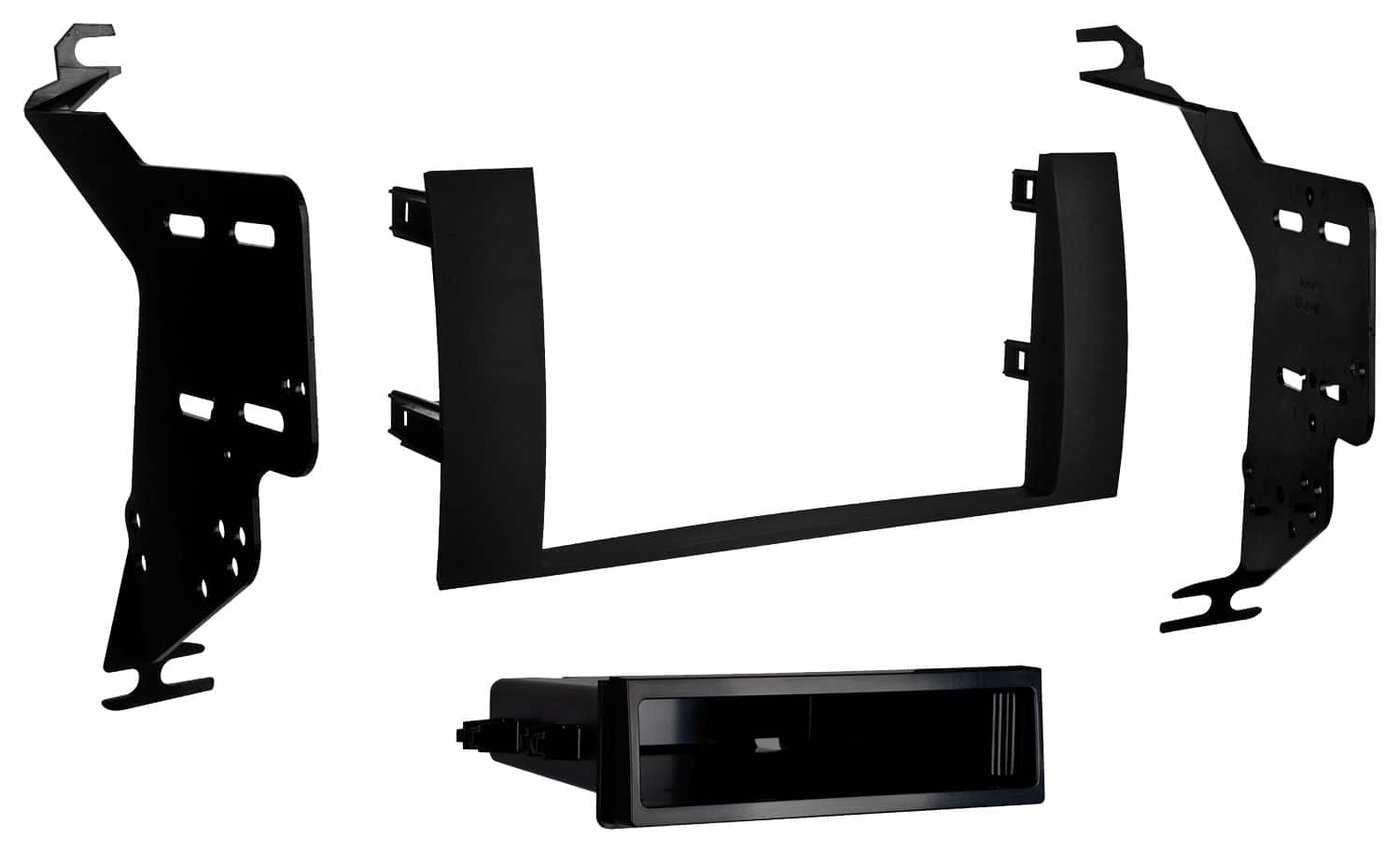 Metra - Dash Kit for Select 2004-2009 Toyota Prius DIN - Black