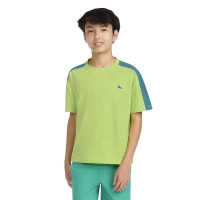Converse® Boys' Short Sleeve Hightops Patch Oversized T-Shirt - Green M