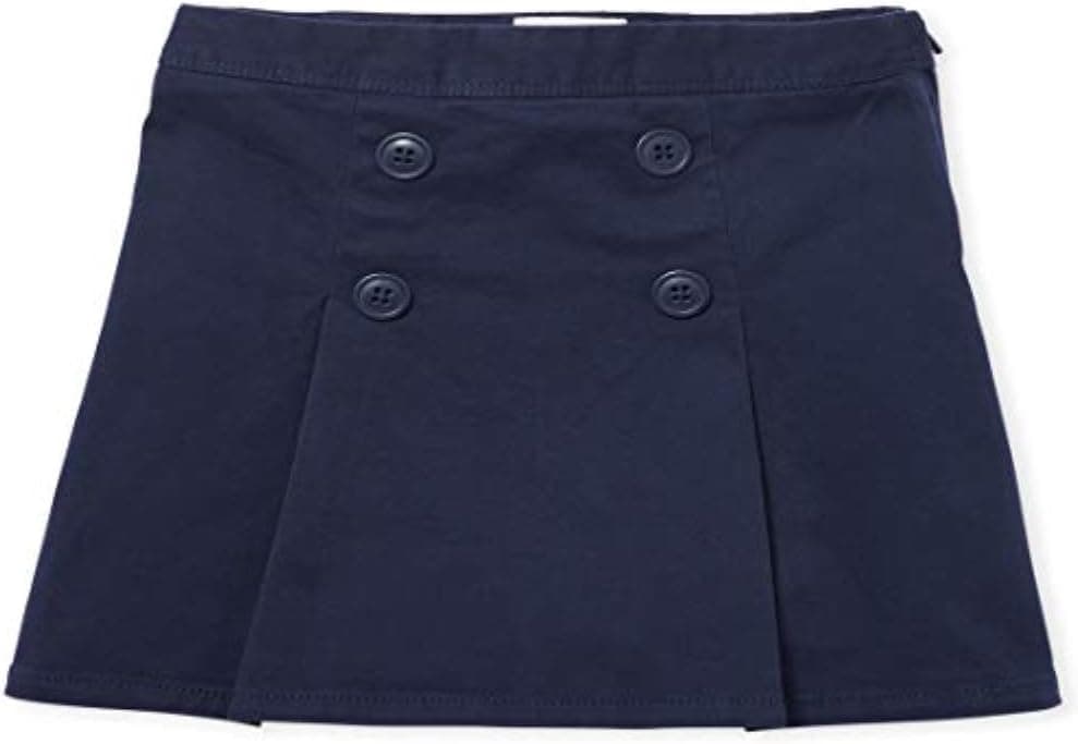 Girls' Uniform Skort in Tidal Blue - 62% Off